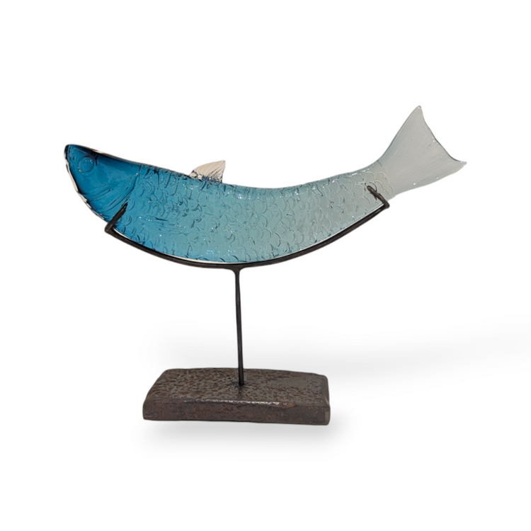Blue Gradient Fish