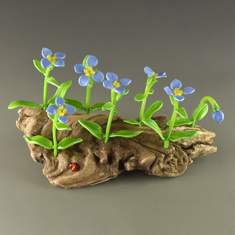 Bluets Sculpture