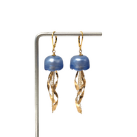 Jellyfish Earrings in Gold