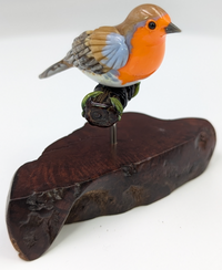 European Robin Sculpture