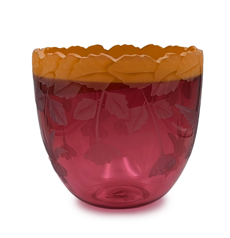 Fuschia & Hummingbird Bowl