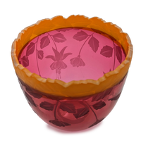 Fuschia & Hummingbird Bowl