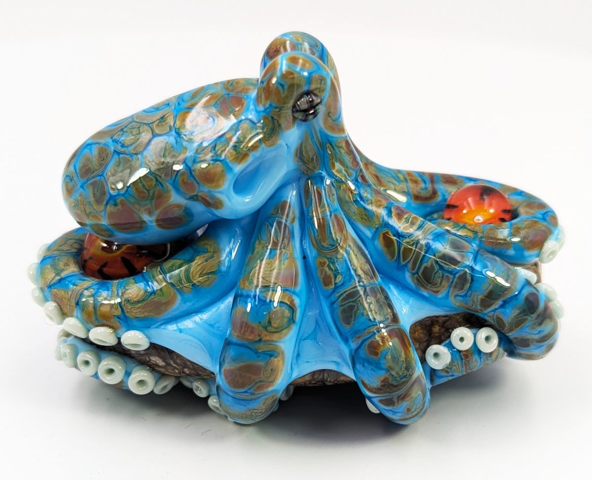 Reticulated Octopus Sculpture