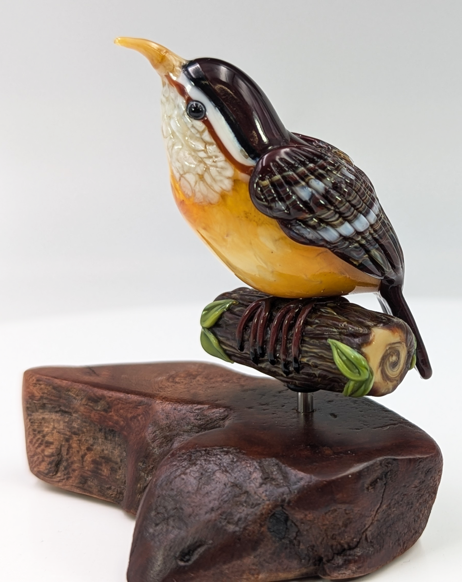 Red Breasted Nuthatch Sculpture