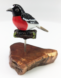 Scarlet Robin Sculpture