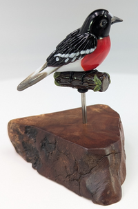 Scarlet Robin Sculpture