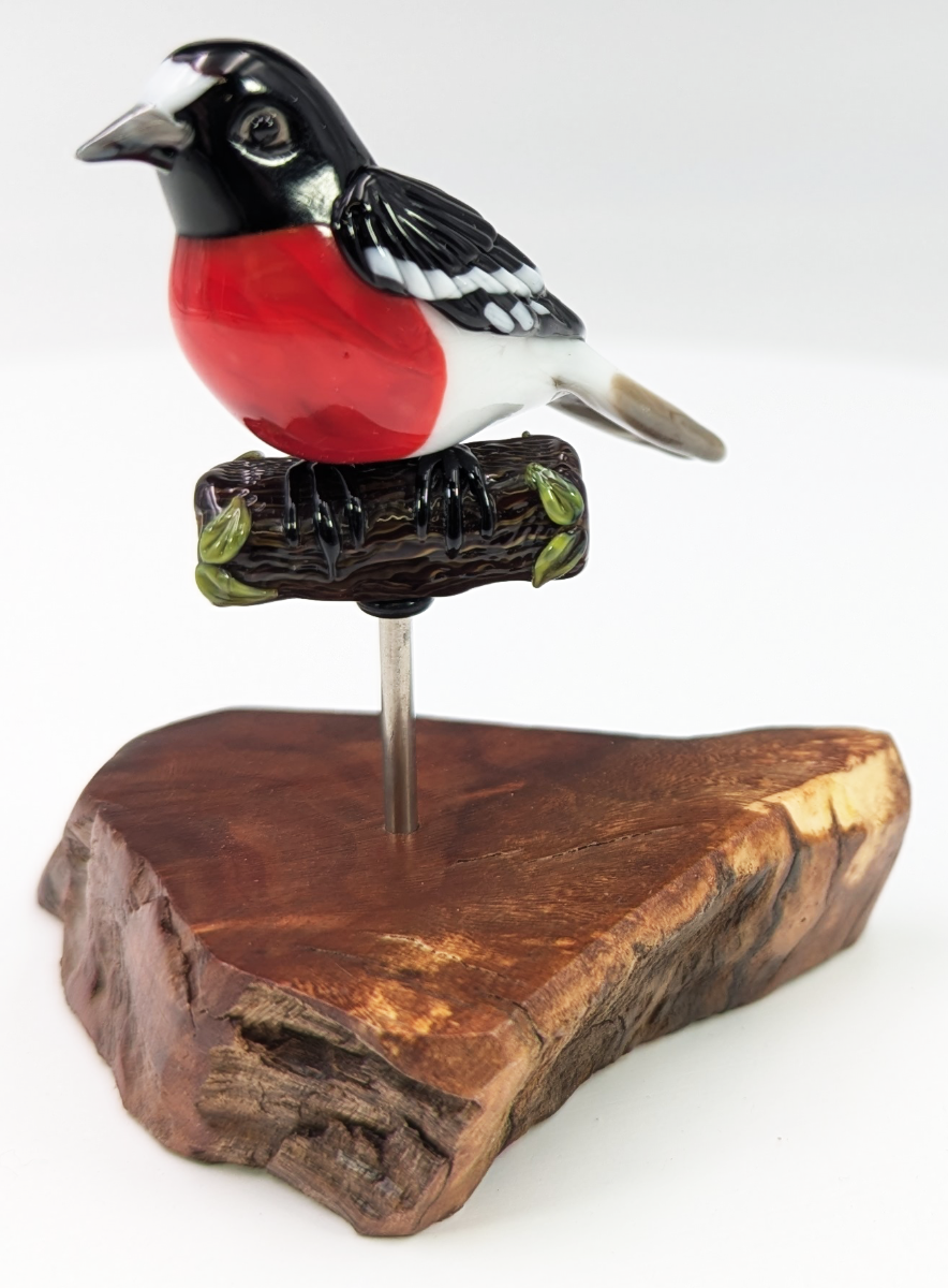 Scarlet Robin Sculpture