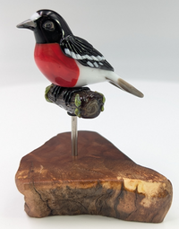 Scarlet Robin Sculpture