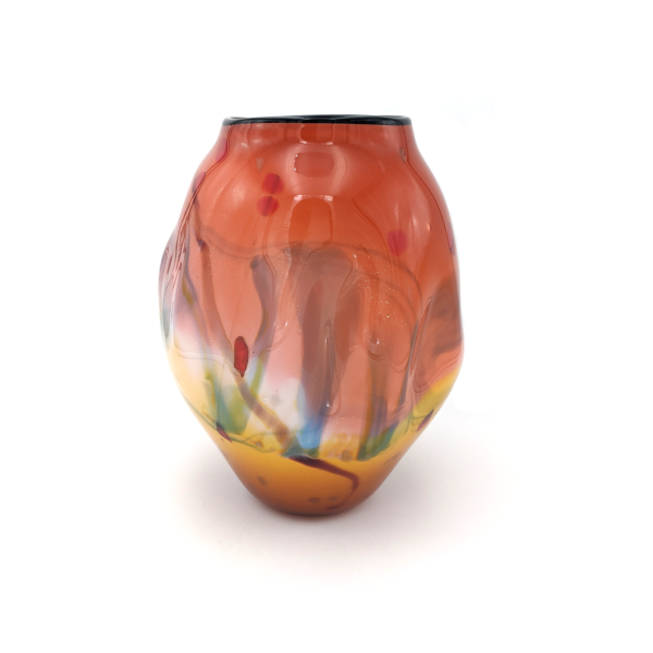 Landscape Vase by Seattle Glassblowing Studio