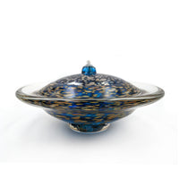 Large Saturn Oil Lamp