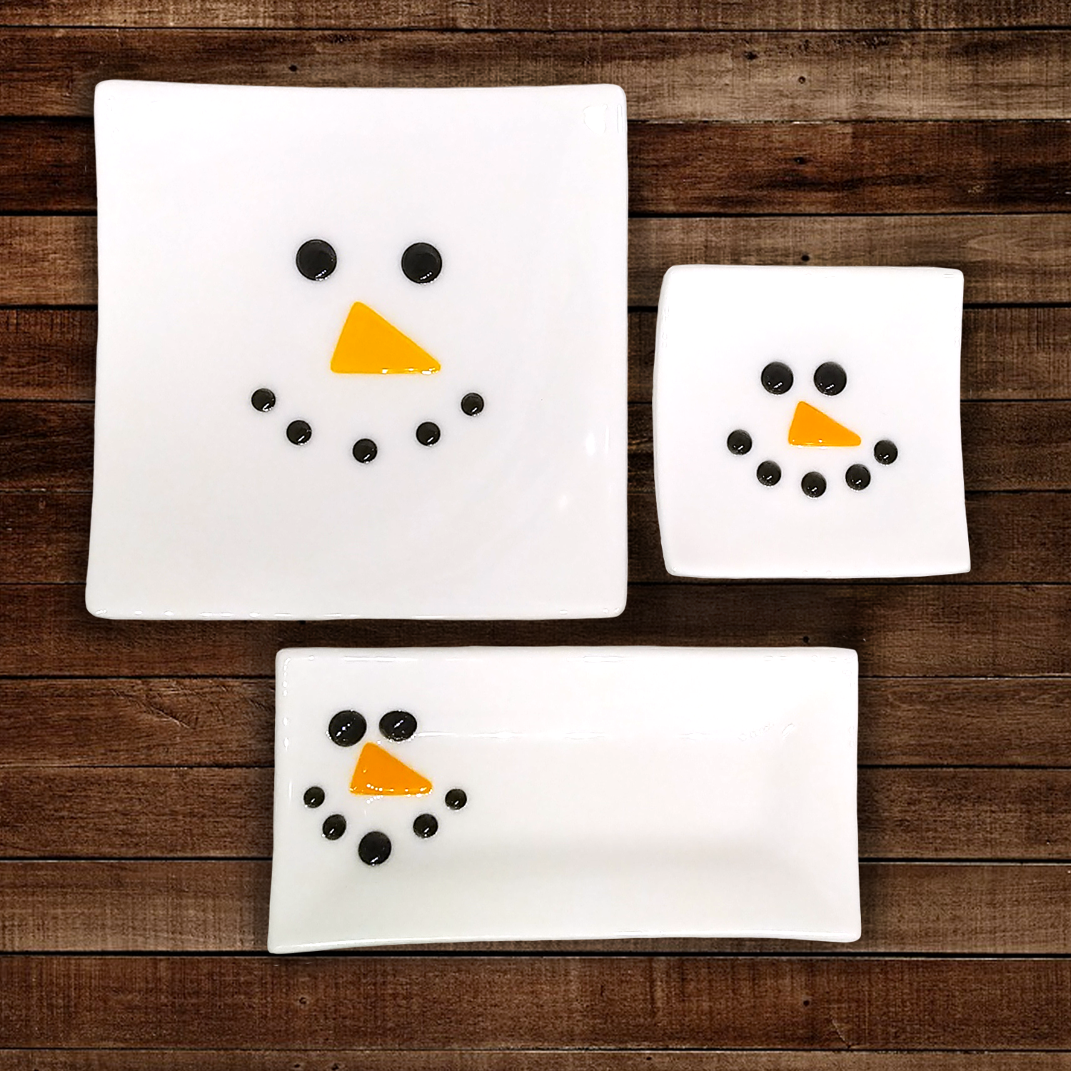 Snowman Plate