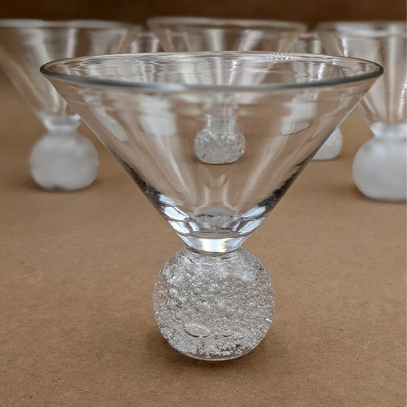 Bubble Bath Martini Glass by Nao Yamamoto