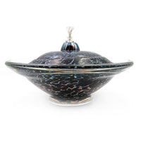 Large Saturn Oil Lamp