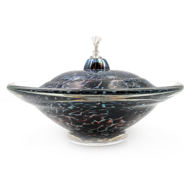 Large Saturn Oil Lamp
