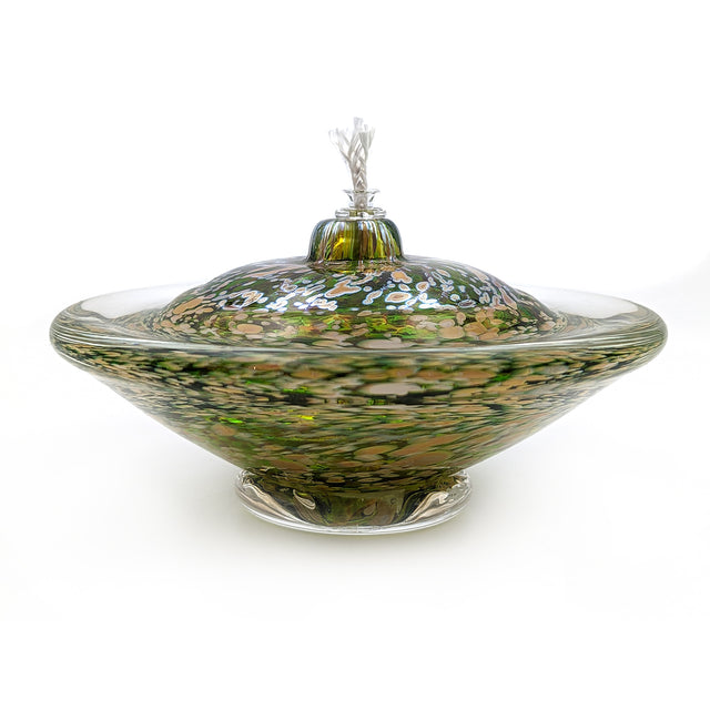 Large Saturn Oil Lamp
