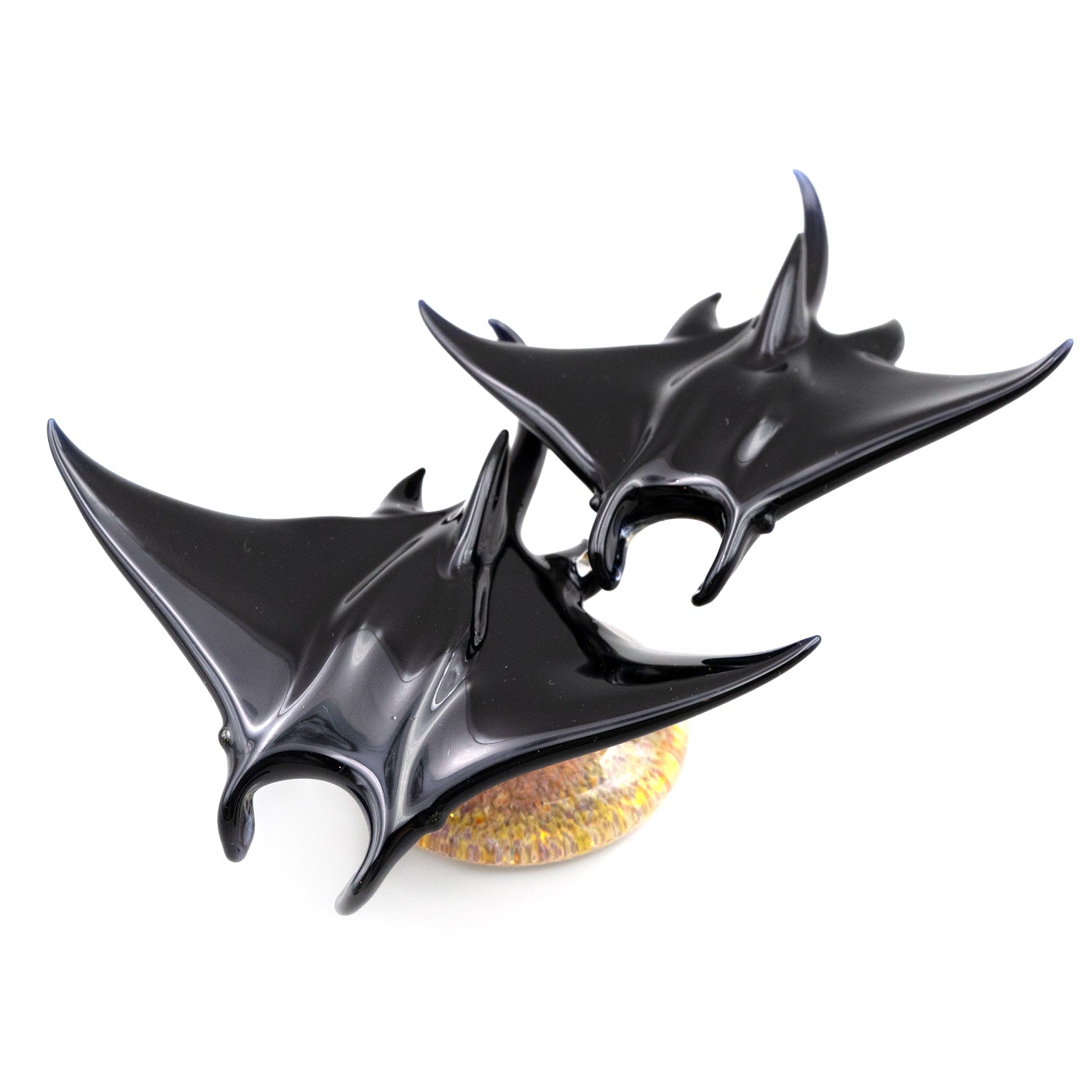 Double Manta Ray Sculpture