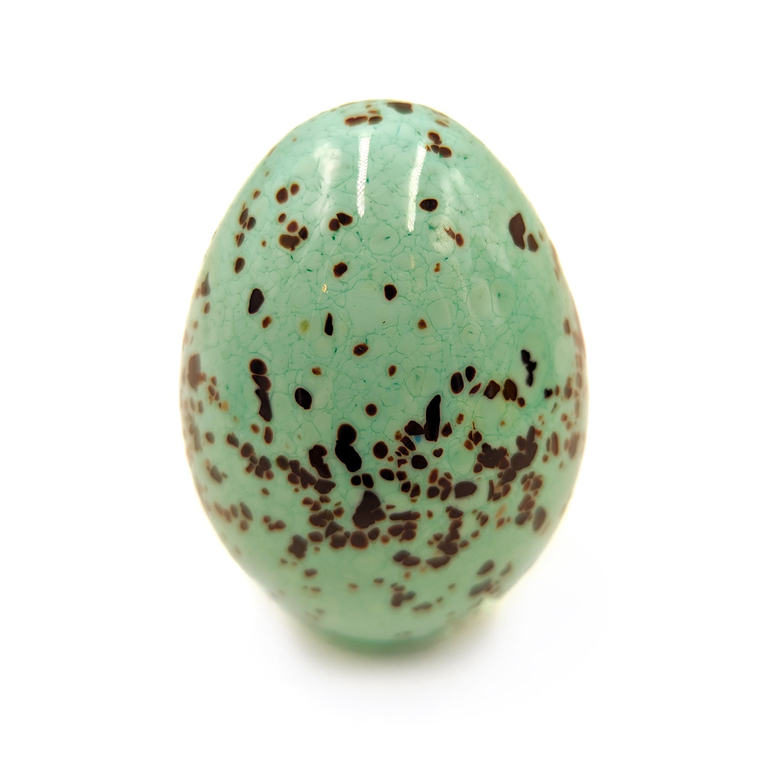 Speckled Glass Egg