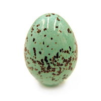 Speckled Glass Egg