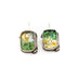 Rectangular Drop Earrings