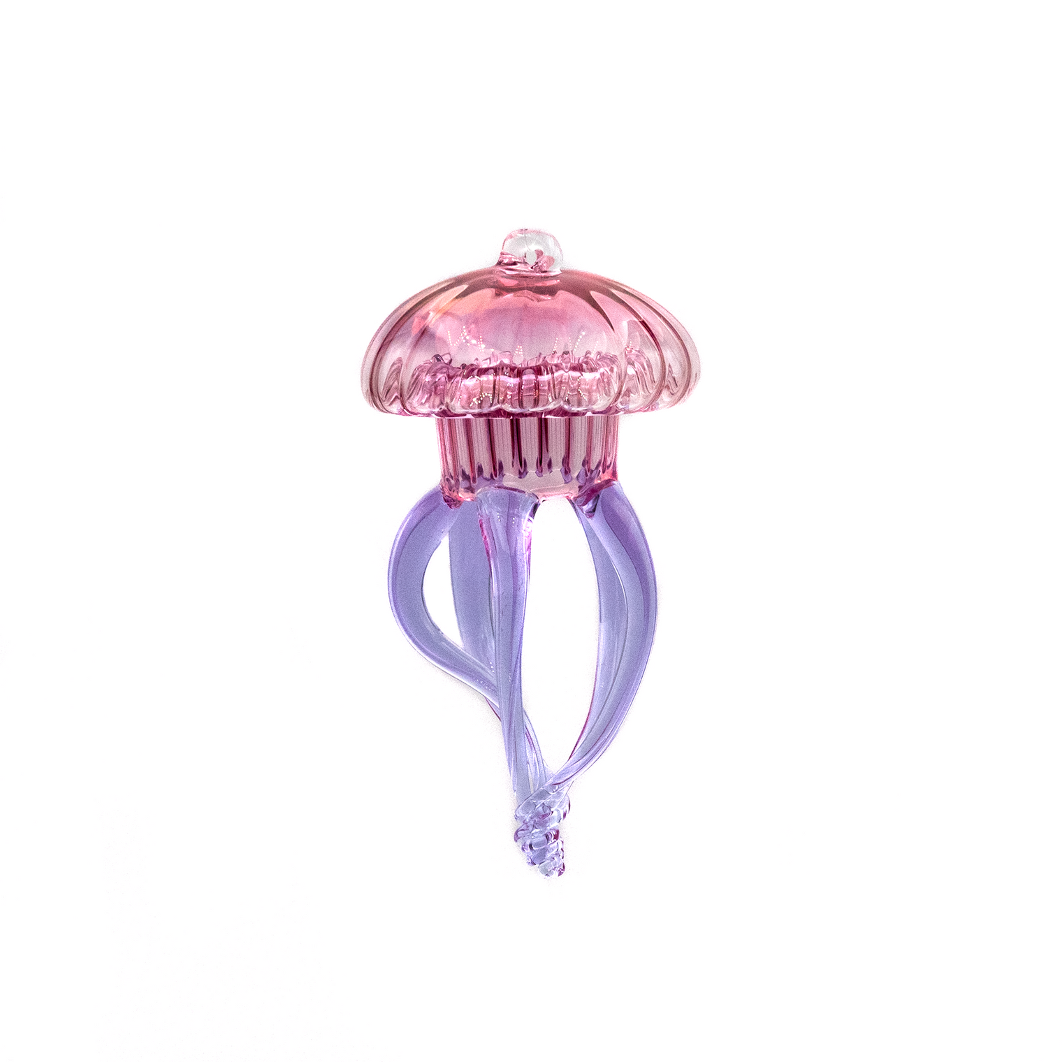 Glass Jellyfish Ornament