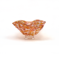 Small Multicolor Fluted Bowl