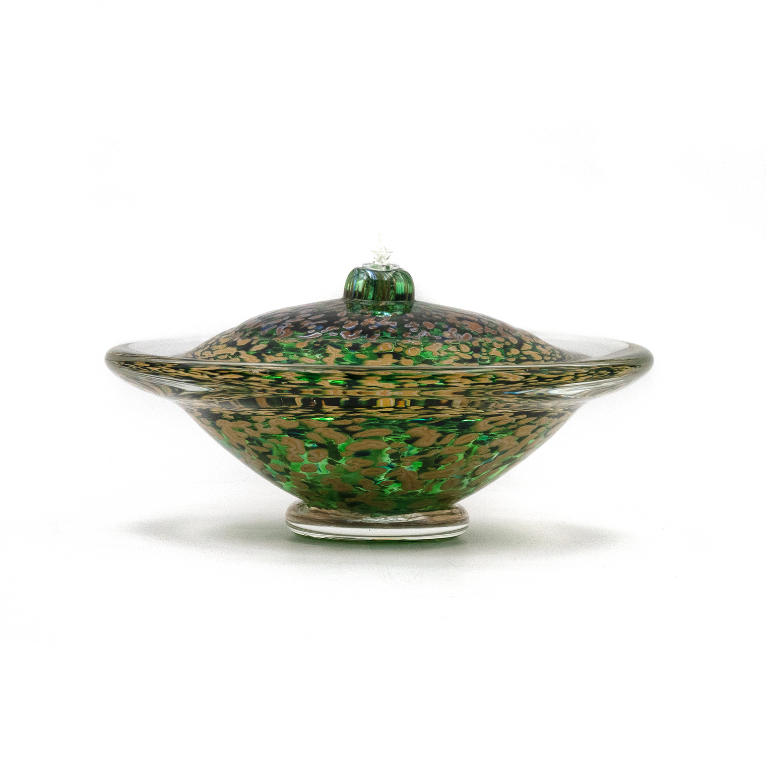 Large Saturn Oil Lamp