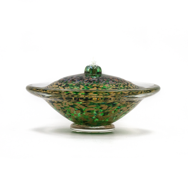 Large Saturn Oil Lamp