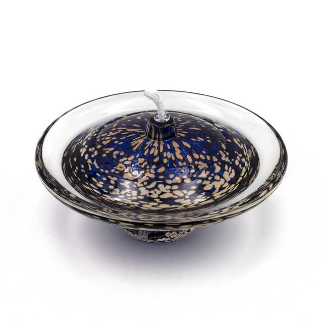 Large Saturn Oil Lamp