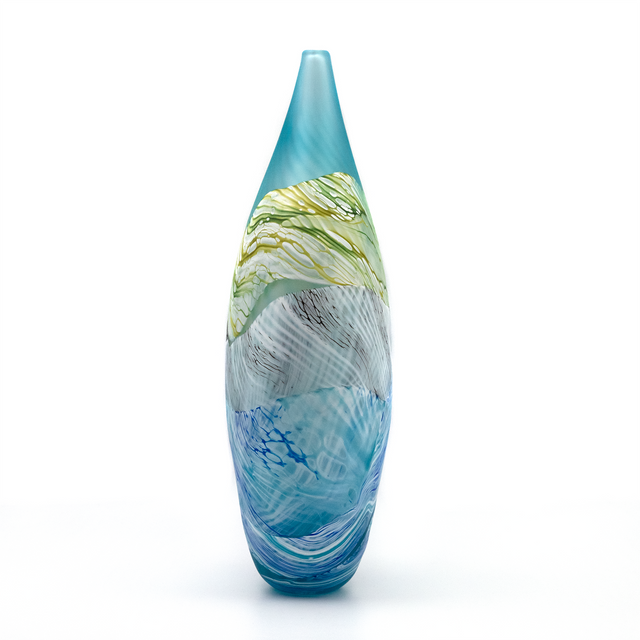 Sea Shore Spring Tides Teardrop Vessel