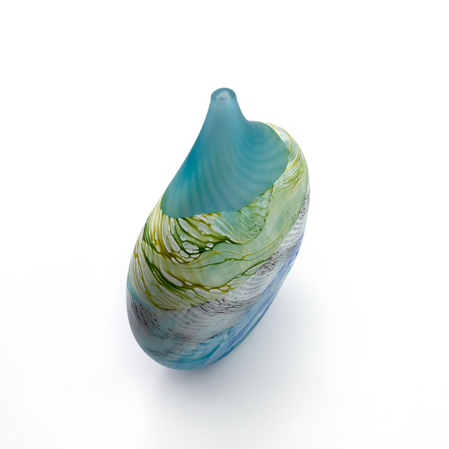 Sea Shore Spring Tides Teardrop Vessel