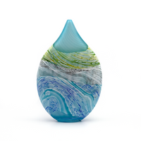 Sea Shore Spring Tides Teardrop Vessel