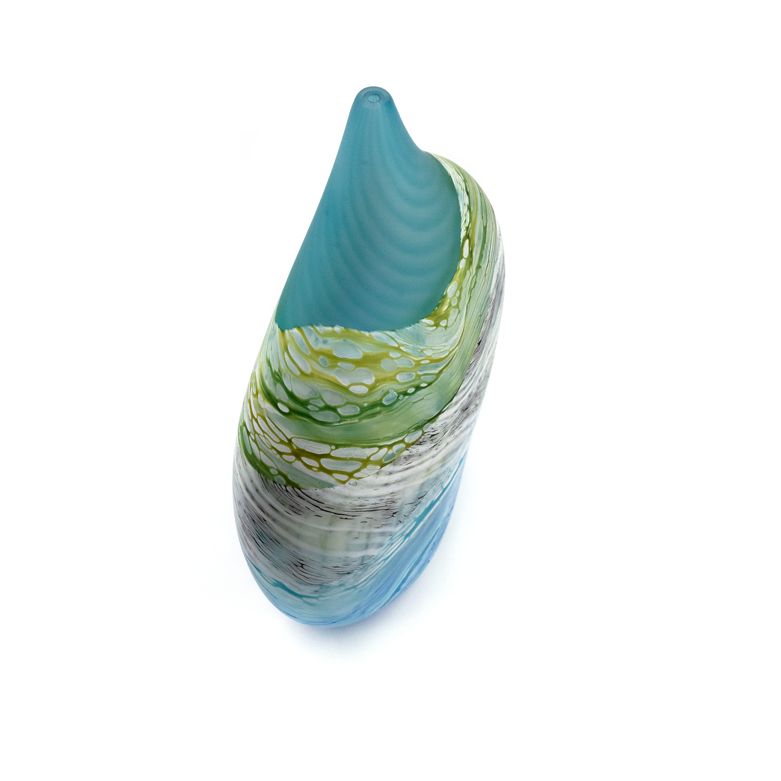 Sea Shore Spring Tides Teardrop Vessel