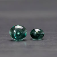 Organic Boro Glass Nuggets Earrings