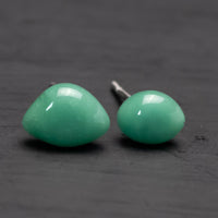 Organic Boro Glass Nuggets Earrings