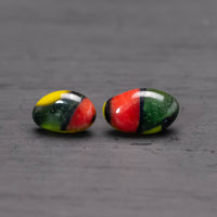 Organic Boro Glass Nuggets Earrings