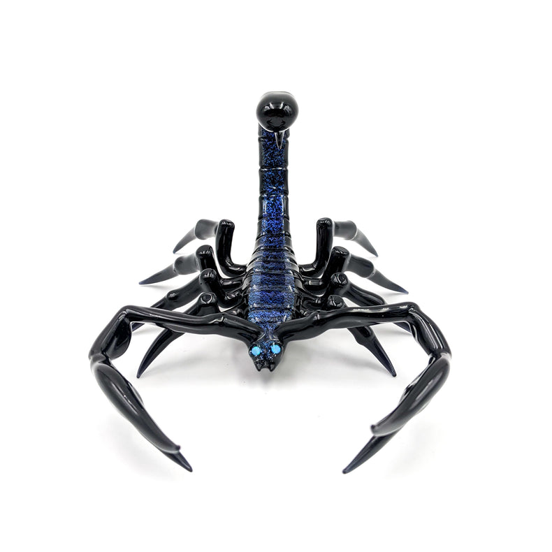 Scorpion with Dichro Opals
