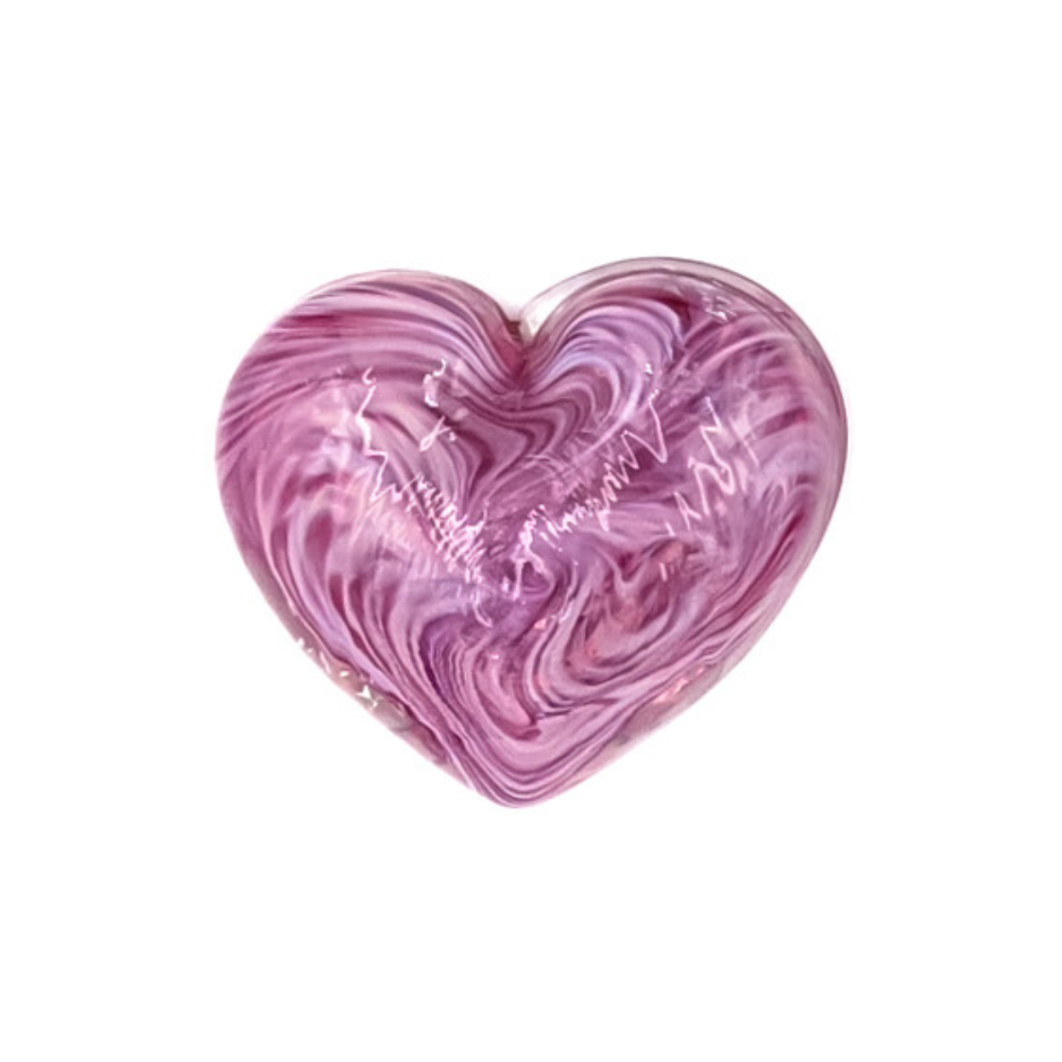 Molded Heart Paperweight